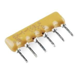  Resistor Network   10K Ohm (6 pin bussed) Electronics