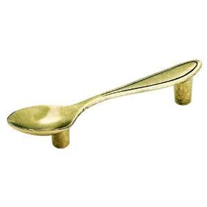   BP9330 R1 Utensilz Collection Pull Spoon 3 Inch Center, Regency Brass