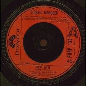   DRIVE 7 INCH (7 VINYL 45) UK POLYDOR 1980 GIORGIO MORODER Music