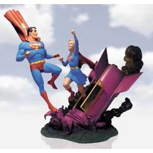  Silver Age Superman & Supergirl Statue Toys & Games