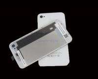 White Front Glass Lens+Back Cover Housing For iPhone 4G  