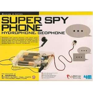   Casepack of 6 Super Spy Phone   Hydrophone   Geophone Toys & Games