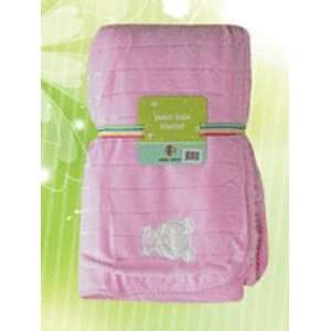 New Baby Blanket Super Soft Pink Warm Blanket/throw