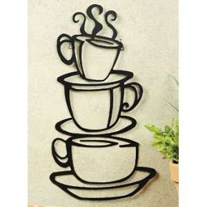  Coffee Cups Wall Hanging   Party Decorations & Wall 