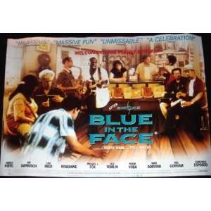  BLUE IN THE FACE 1995 11.5 X 16 MINI MOVIE POSTER 