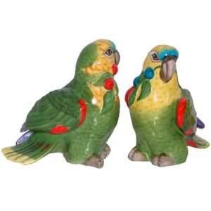  Lynn Chase Designs Parrots of Paradise Salt And Pepper Set 