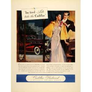  1937 Ad Cadillac Fleetwood Automobile General Motors 