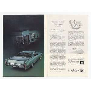   Cadillac Coupe deVille Double Page Print Ad (16726)