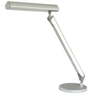  George Kovacs Silver Multi Use Task Lamp, with Light Bulb 