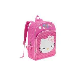    School Supplies Hello Kitty Polka Dot Bow Backpack 
