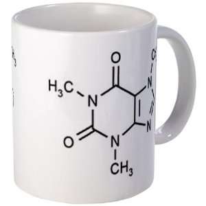  Caffeine Molecule Chemistry Mug by  Kitchen 