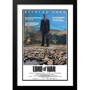  Lord of War 32x45 Framed and Double Matted Movie Poster 