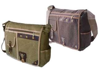   Inspired Canvas Crossbody Messenger Bag Laptop Case Backpack  