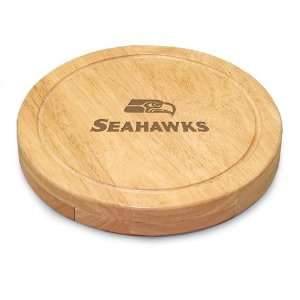   Board/Natural Wood Seattle Seahawks (Engraved) Patio, Lawn & Garden