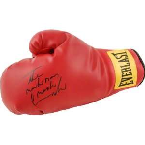  Hector Camacho Autographed Boxing Glove with The Macho Man 