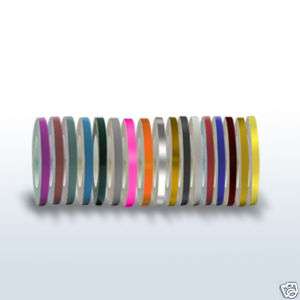 Pin Stripe Striping tape decals Vinyl stickers 3mm  