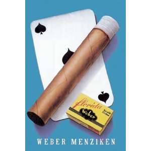   Menziken Cigars   Poster by Niklaus Stoecklin (12x18)