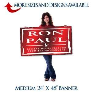  Ron Paul Liberty Banner (24X48)