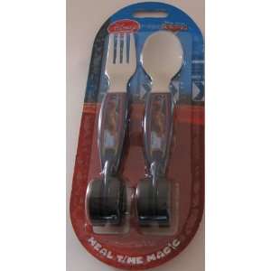  Disney Pixar Cars Meal Time Cars Fork and Spoon with 