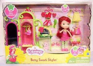 Strawberry Shortcake Berry Sweet Styles Playset Set w/ Figure Doll 