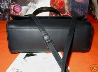 COACH WHITNEY BUSINESS TOP HANDLE TOTE BLACK $318  