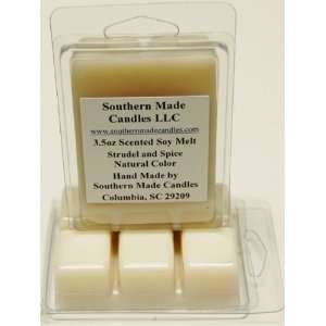   Scented Soy Wax Candle Melts Tarts   Strudel & Spice 