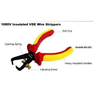   1000V Insulated Wire Stripping Pliers   adjustable