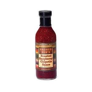 Bronco Bobs Roasted Raspberry Chipotle Sauce, Case of 12 (15.75 oz 
