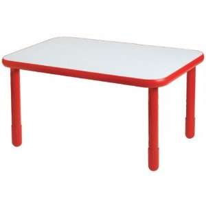   Baseline Table (Candy Apple Red) (24H x 60W x 30D)