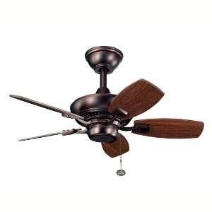  Canfield Collection 30ö Oil Brushed Bronze Ceiling Fan 
