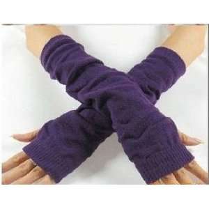  Helpstuff Long Fingerless Gloves Winter or Spring Knit Arm 
