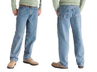 Levis 550 Mens Jeans Medium Stonewash New  
