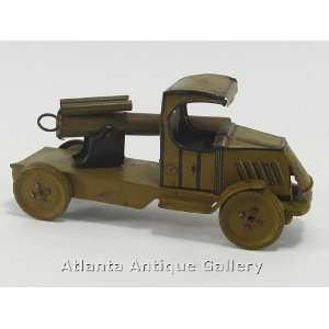  Chein Army Cannon Truck Toys & Games