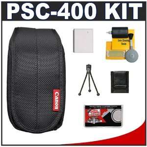  Canon PowerShot PSC 400 Carrying Case + NB 4L Battery 