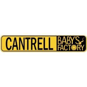   CANTRELL BABY FACTORY  STREET SIGN