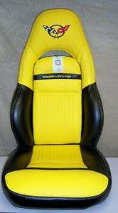 C5 Sport Corvette Seat Covers  YELLOW 1998 Pace  