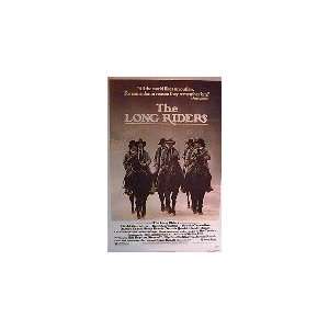 THE LONG RIDERS Movie Poster 
