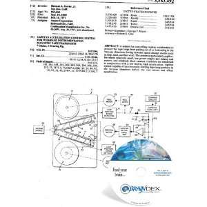  NEW Patent CD for CAPSTAN ACCELERATION CONTROL SYSTEM FOR 
