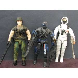   Action Figures  Duke, Snake Eyes, and Stormshadow 