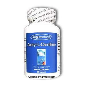  Allergy Research Group Acetyl L Carnitine 250mg 60 