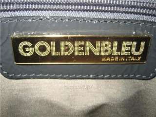AUTH Goldenbleu Luella Patent Leather Large HandBag NEW  