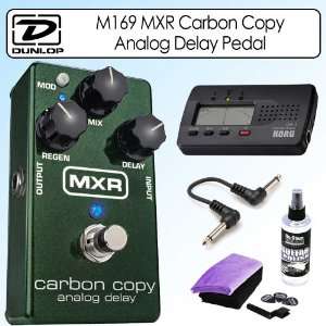  Dunlop M169 MXR Carbon Copy Analog Delay Pedal Bundle With 