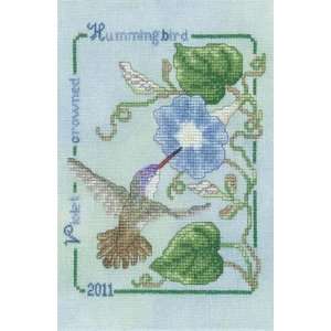   Crowned Hummingbird 2011   Cross Stitch Pattern Arts, Crafts & Sewing