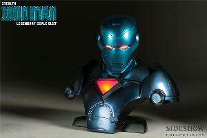 IRON MAN STEALTH MARVEL SIDESHOW LEGENDARY SCALE BUST  