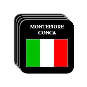  Italy   MONTEFIORE CONCA Set of 4 Mini Mousepad Coasters 