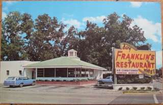 1970 Chrome Franklins Restaurant  Statesboro, Georgia  
