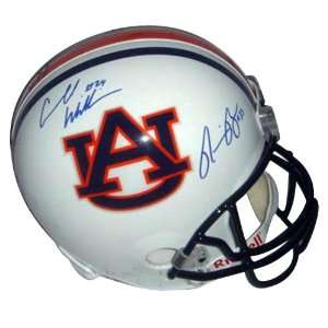 Carnell Cadillac Williams and Ronnie Brown Dual Autographed Auburn 