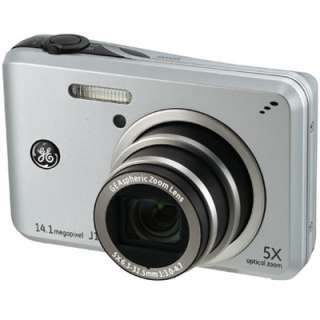 GE J1455 SL 14.1MP Compact Camera 3 LCD 5x Silver New  