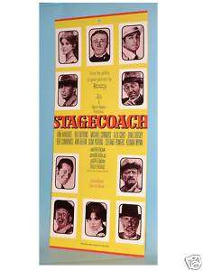  ROCKWELL 1966 STAGECOACH Movie Counter Display   PORTRAITS OF 10 STARS