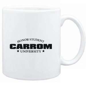  Mug White  Honor Student Carrom University  Sports 